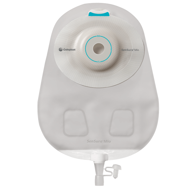 SenSura® Mio Konvex Light einteilig Uro Mehrkammerbeutel