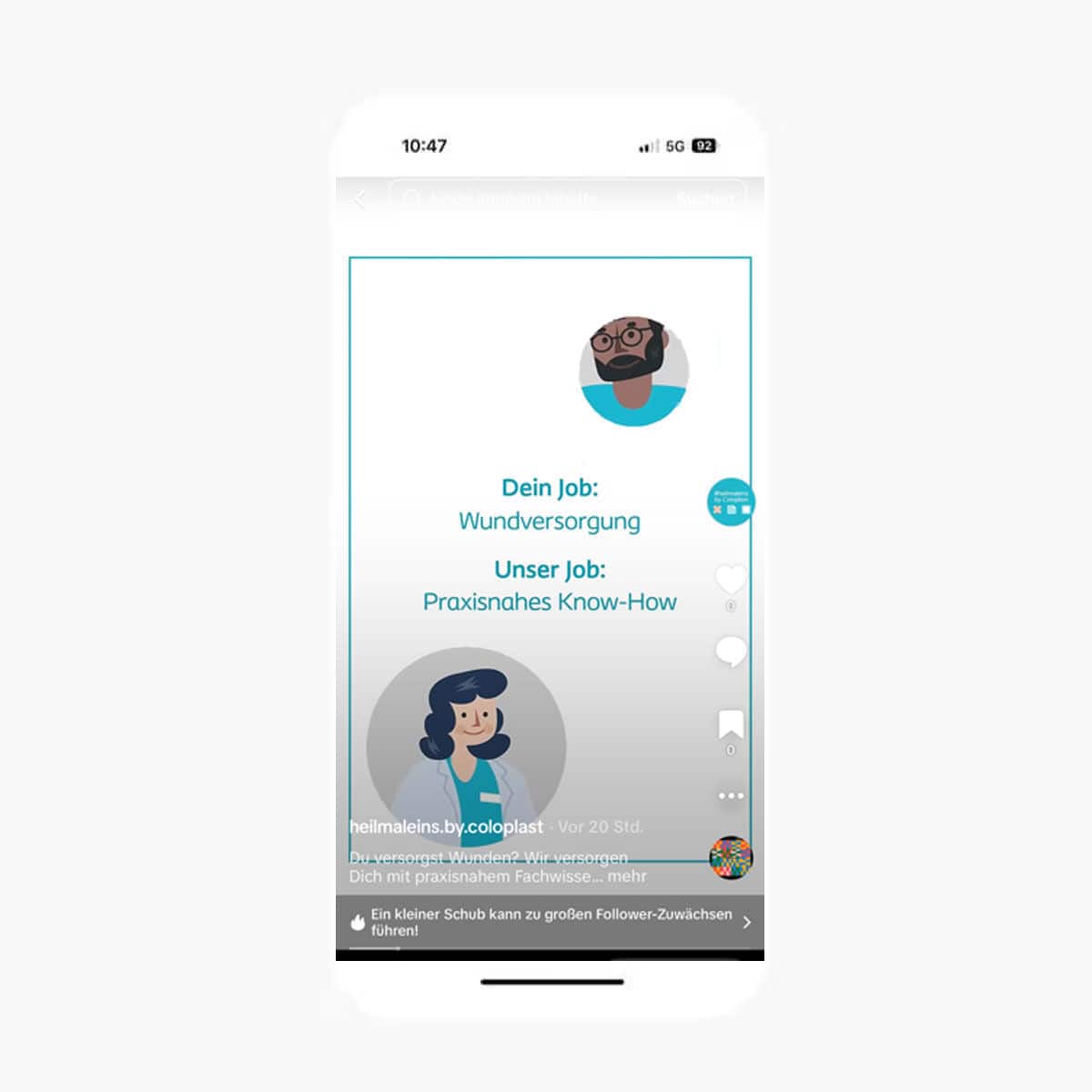 Coloplast auf TikTok
