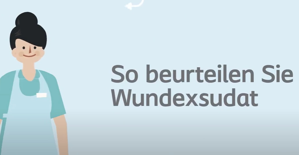 So beurteilen Sie Wundexudat