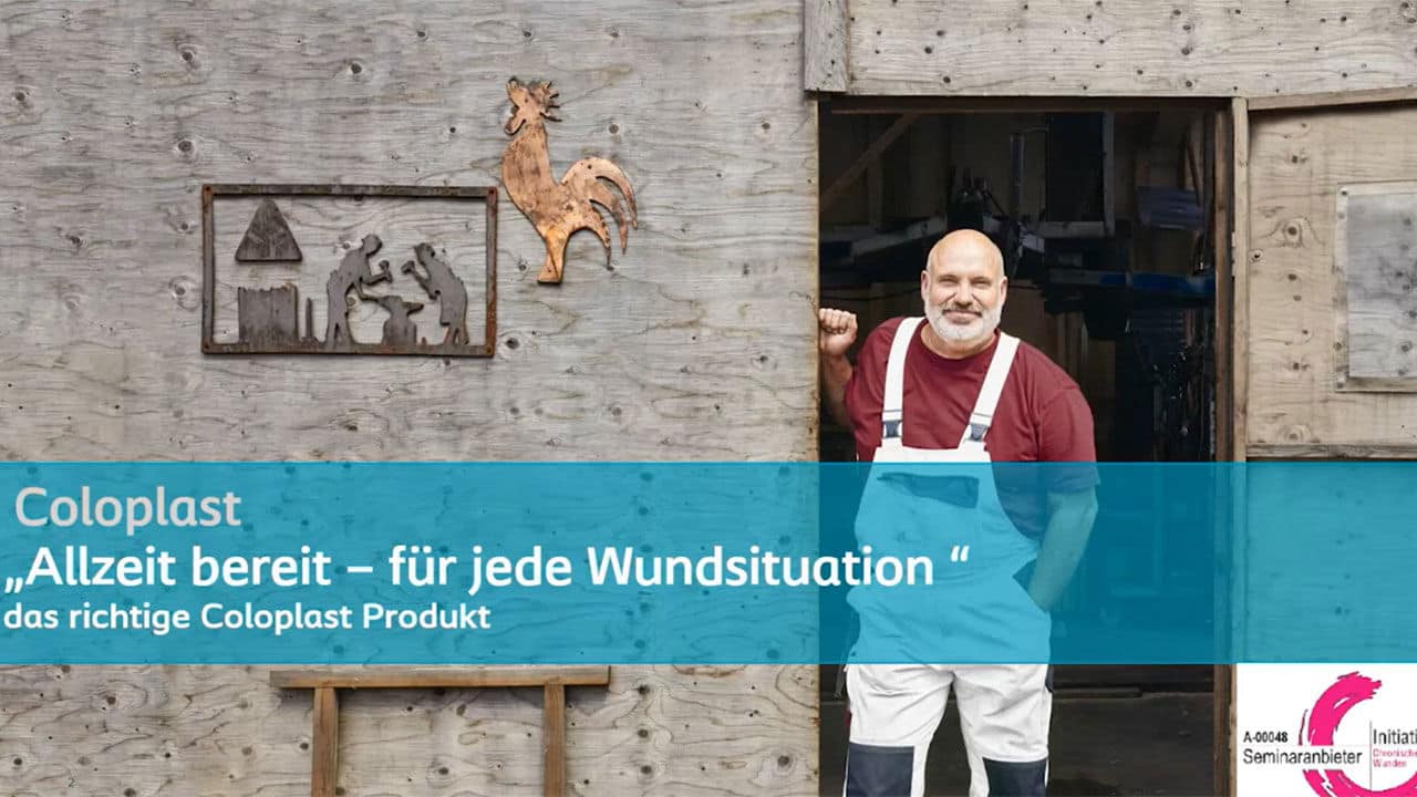 Allzeit bereit – für jede Wundsituation das richtige Coloplast Produkt